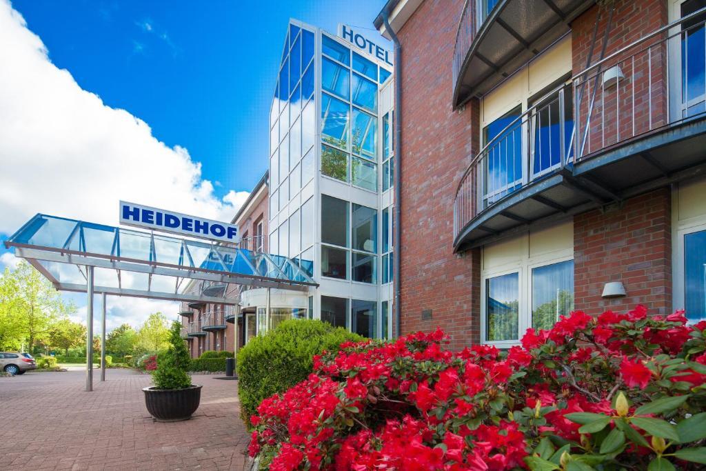 Hotel Heidehof Garni Büdelsdorf Exterior foto